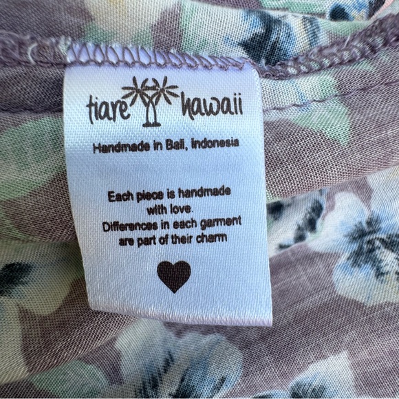 Tiare Hawaii Purple Floral Maxi Skirt - Picture 8 of 11